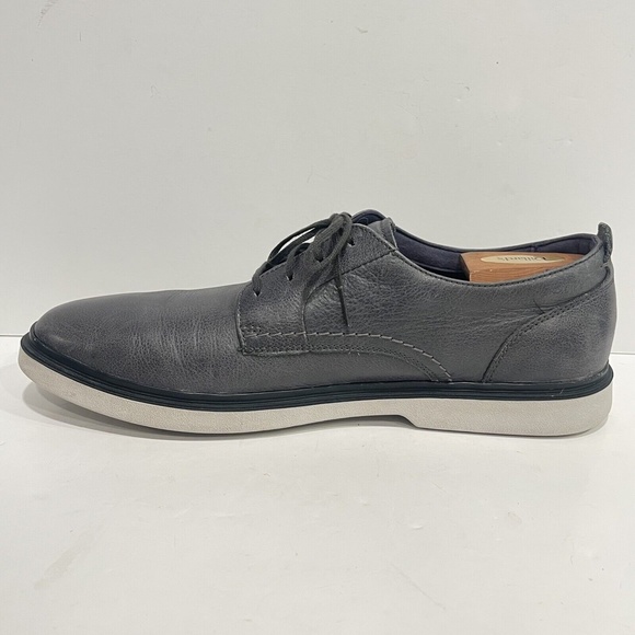Cole Haan Grandos Mens Leather Plain Toe Oxford Gray Lace Up Sz 10.5 Shoe C27324 main image 6